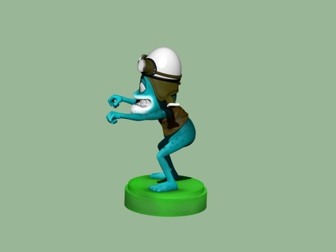 Sapo Louco STL Modelo de Impressão 3D