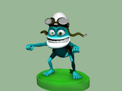 Sapo Louco STL Modelo de Impressão 3D