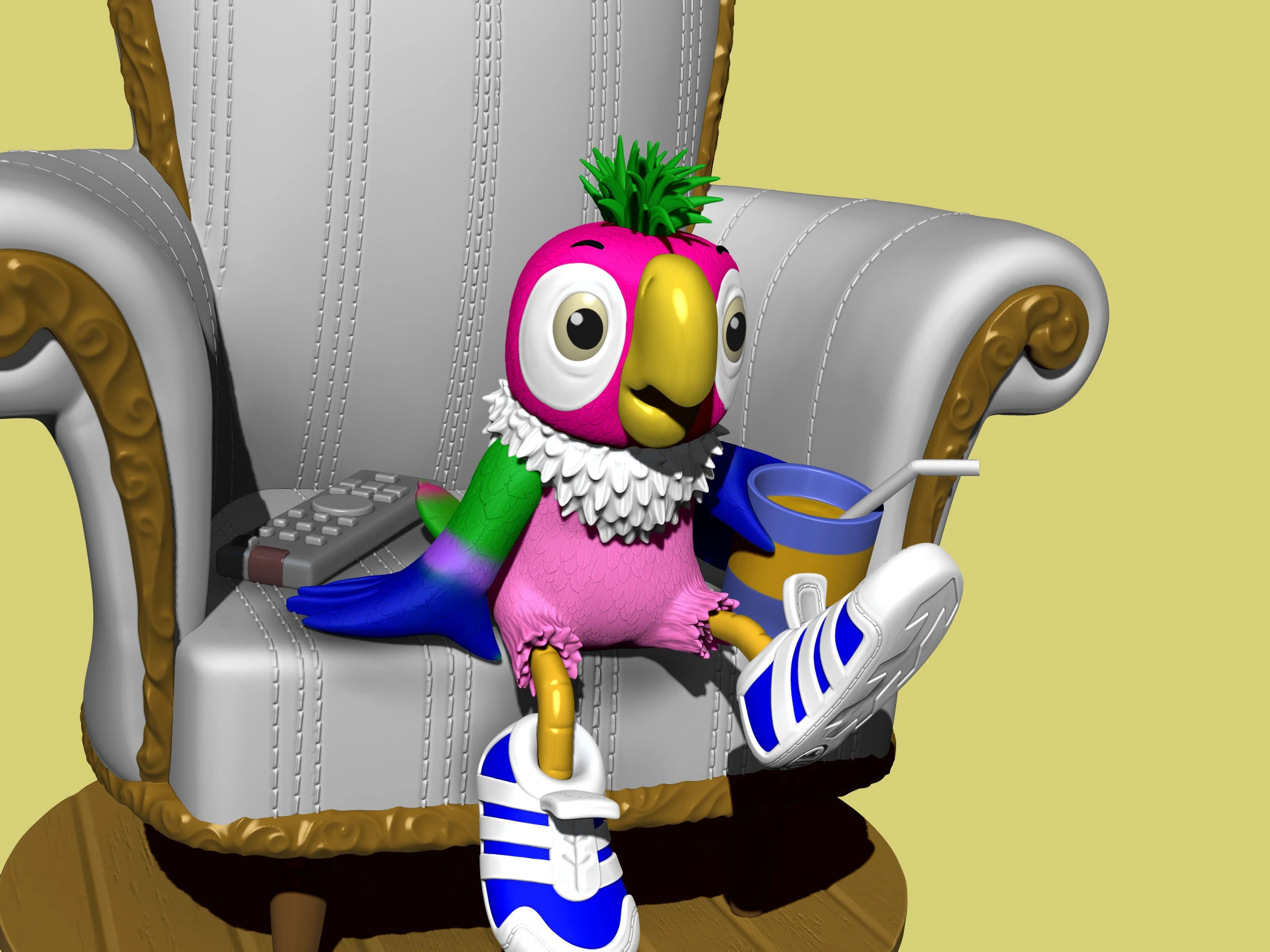 Kesha for 3d print STL 3D Model .c4d .max .obj .3ds .fbx .stl .blend 