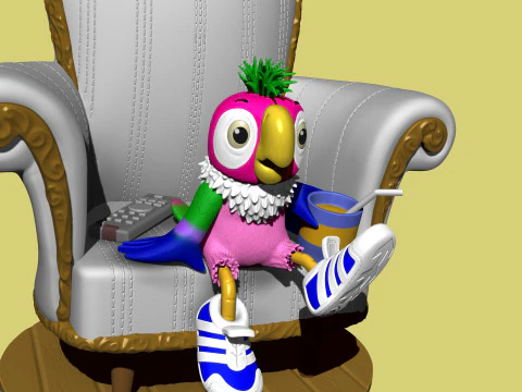 Kesha do druku 3D STL Model 3D