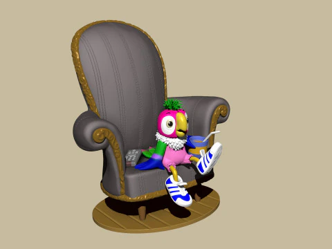 Kesha for 3d print STL 3D Model