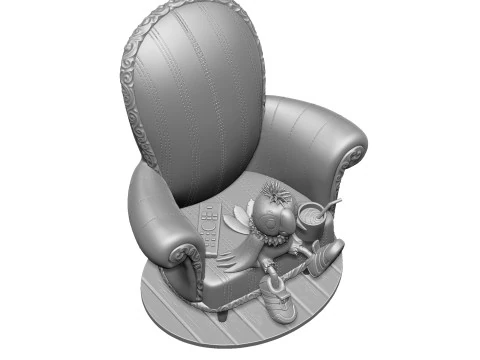 Kesha for 3d print STL 3D Model