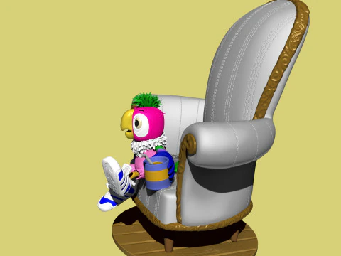 Kesha for 3d print STL 3D Model
