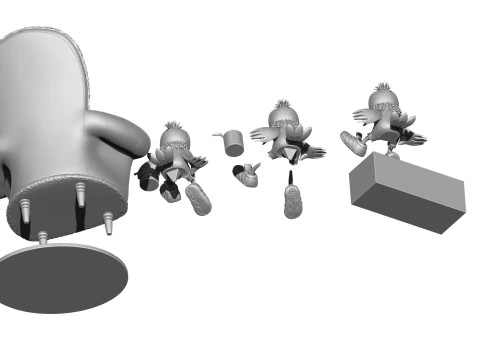Kesha for 3d print STL 3D Model
