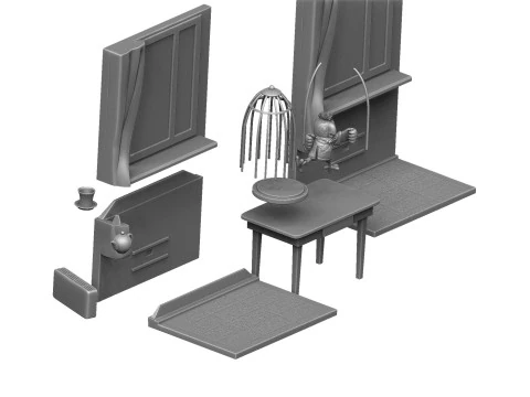 Kesha for 3d print STL 2 3D Print Model
