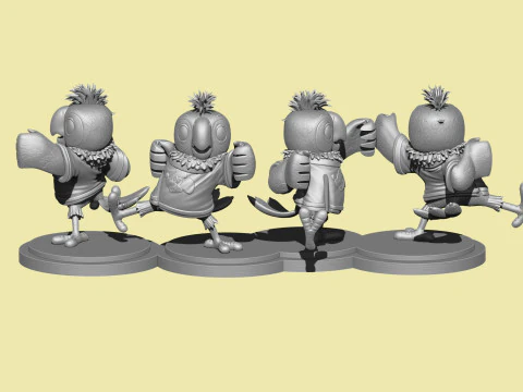 Kesha for 3d print STL 2 3D Print Model