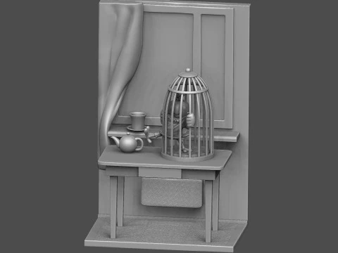 Kesha for 3d print STL 2 3D Print Model