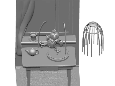 Kesha for 3d print STL 2 3D Print Model