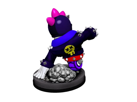 STU BRAWL STARS for 3D print STL 3D Model