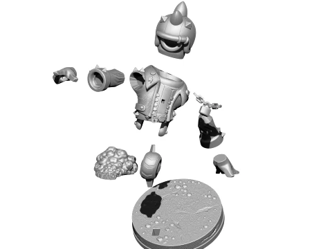 STU BRAWL STARS for 3D print STL 3D Model