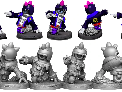 STU BRAWL STARS for 3D print STL 3D Model
