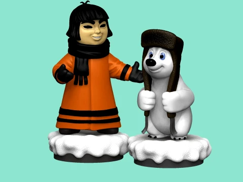 Oomka for 3D print STL 3D Model