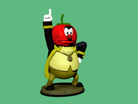 Signor Tomato STL 3D Model