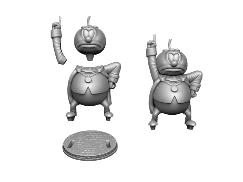 Signor Tomato STL 3D Model