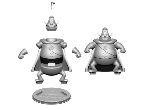 Prince Lemon 1961 for 3D printing 3D Model