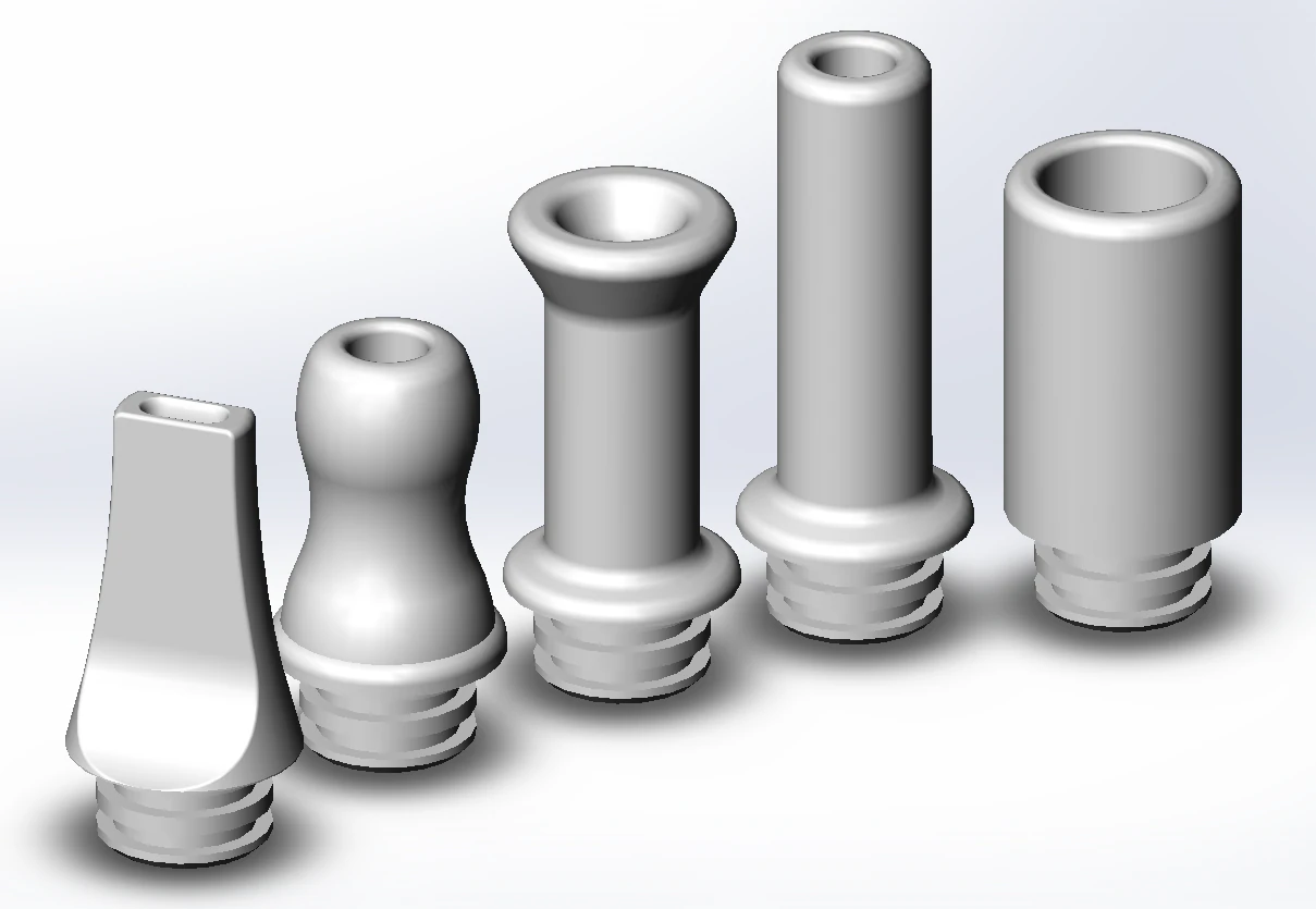 Driptips 510 kit 5 models 3D Print Model .c4d .max .obj .3ds .fbx .stl .blend 