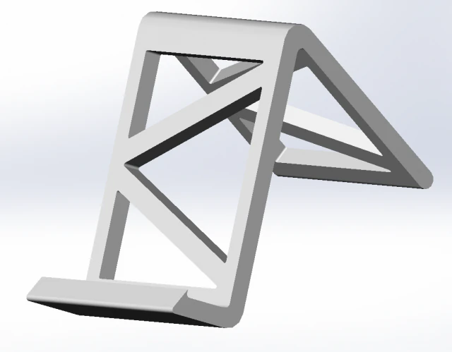 Soporte para tel&eacute;fono Modelo de impresión 3D .c4d .max .obj .3ds .fbx .stl .blend 