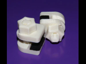 Abrazadera de pantalla Modelo de impresión 3D