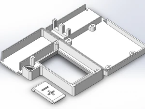 Korpus testera komponent&oacute;w Model do druku 3D