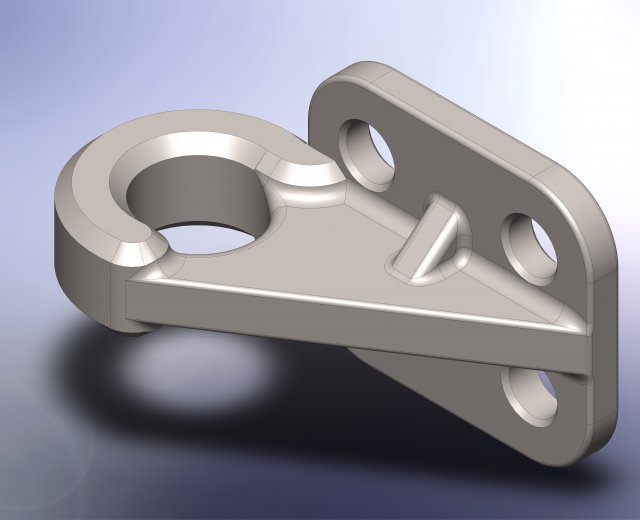 clevis bracket Modèle 3D .c4d .max .obj .3ds .fbx .stl .blend 