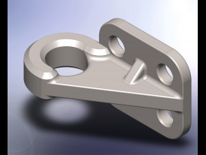 clevis bracket 3D 模型