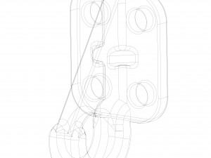 clevis bracket Modèle 3D