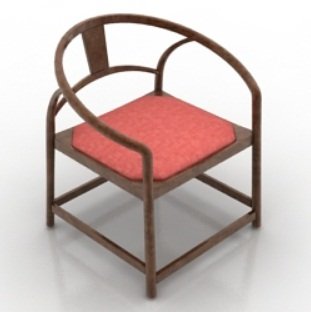 chair3 mmd 3D Model .c4d .max .obj .3ds .fbx .stl .blend 