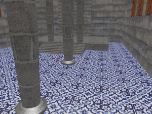 castle interiors exteriors Modèle 3D