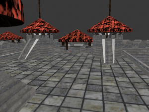 castle interiors exteriors Modèle 3D