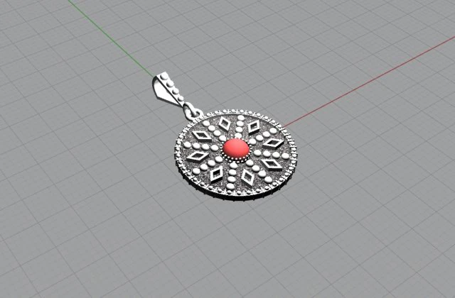 jewerly pendant 3D Print Model .c4d .max .obj .3ds .fbx .stl .blend 
