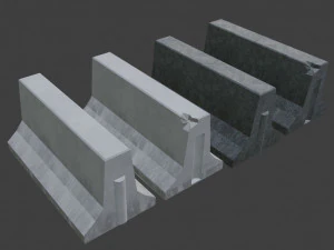 street asset pack low-poly 3D Model