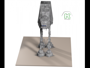 star wars atat 3D Model
