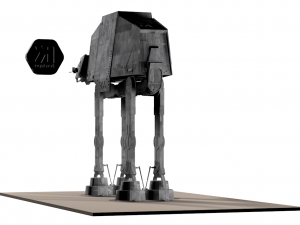 star wars atat Model 3D
