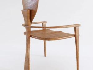 finback-chair 3D Model
