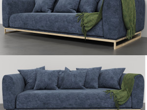 kits cascadia sofa Modello 3D