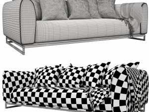 kits cascadia sofa Modello 3D