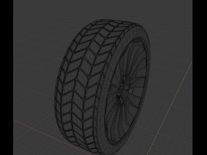 wheel suzuki swift 3D Модель
