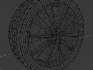 wheel tesla model 3-y 3D Model