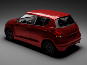 suzuki swift 2011 3D Model