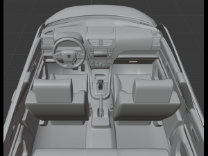 suzuki swift 2011 3D Model