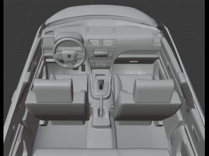 suzuki swift 2011 3D Model