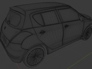 suzuki swift 2011 3D Model