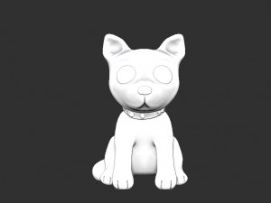 Dog chibi gift 3D Принт Модель