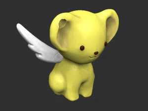 sakura card captors kero keychain 3D Print Model