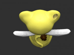sakura card captors kero keychain 3D 打印模型