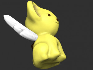 sakura card captors kero keychain 3D 打印模型