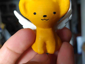 sakura card captors kero keychain 3D Print Model