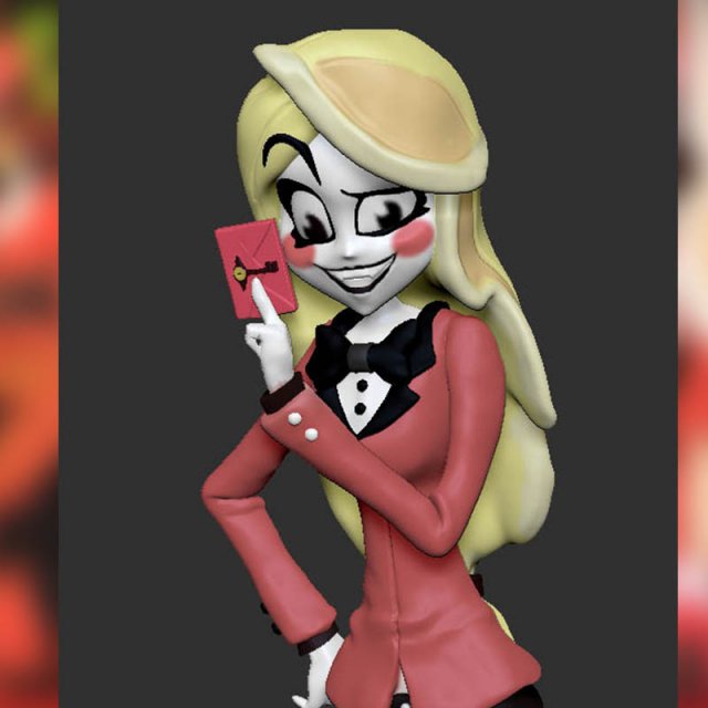 hazbin hotel model 3d print 3D प्रिंट मॉडल .c4d .max .obj .3ds .fbx .stl .blend 