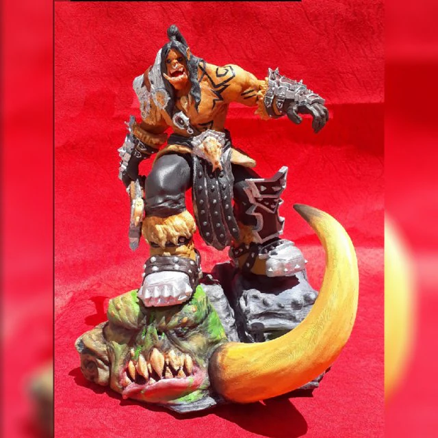grommash hellscream model 3D Print Model .c4d .max .obj .3ds .fbx .stl .blend 