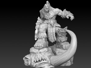 grommash hellscream model 3D Print Model